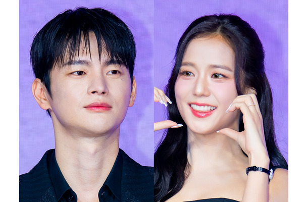 密着バックハグも…ソ・イングク＆BLACKPINK・ジス、“距離感ゼロ”のデート風SHOTに「付き合ってる？」