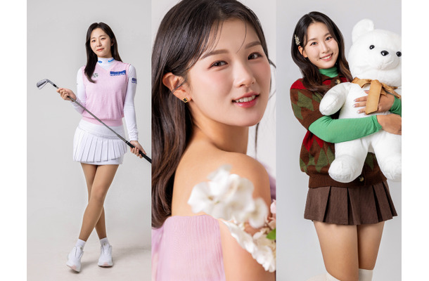 大胆ドレスに美脚チラリのミニスカウェアまで！韓国の“選ばれし”人気女子ゴルファー12人が大変身
