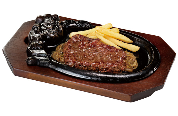 「炭焼きブラックダイヤモンドサーロインステーキ」150ｇ（税込2,893円）