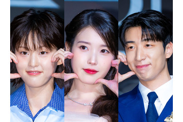 「唯一葬儀に来てくれた」IU、共演中の“親友”2人に感謝…共演俳優との愛らしい関係性も話題 画像