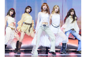 日本では5都市で公演！LE SSERAFIM、2度目のワールドツアー「PUREFLOW」開催決定 画像