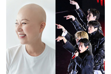乳がん闘病を公表した韓国タレント、BTSのコンサートを全力満喫！“全身紫”で熱烈なファンぶりを発揮 画像