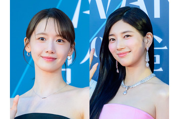 “国民の初恋”2人の授賞式の衣装が被った!?少女時代・ユナ＆スジ、稀な事態も異なる魅力で感嘆誘う 画像