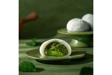 祇園辻利、初の「抹茶生だいふく」登場！宇治抹茶あん＆抹茶クリームをもち生地で包んだ新作 画像