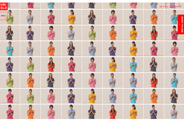 上海美人が大集合! 88人分のムービーがユニクロ特設サイトで公開に 画像
