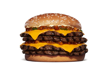 バーガーキング、4枚肉バーガー「スモークハウス」が食べ放題！19日から全国80店舗で開催 画像