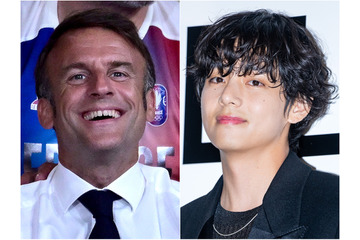 仏大統領はBTS通？ 韓国大統領の登場シーンに選んだのは、Vが制作した“〆の一曲” 画像
