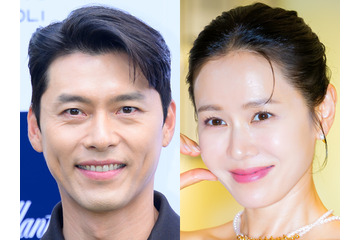 息子の手を離さなかった俳優ヒョンビン…『愛の不時着』夫婦、米ディズニーでの目撃談 画像