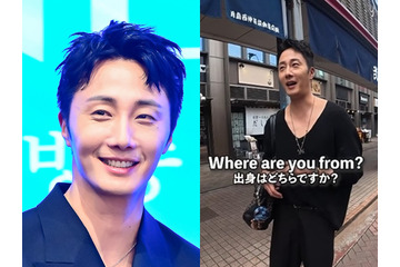 日本で偶然声をかけた人が韓国俳優だった!?SNSのストリートスナップ動画が話題沸騰中 画像