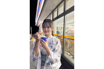 兒玉遥、“浴衣姿”のプライベートショットを公開　「かわいすぎる、ずっとみていたい」と絶賛の声 画像