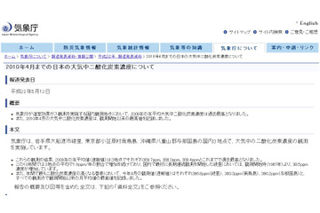 地球温暖化進んでいる!?　南鳥島などで二酸化炭素濃度が過去最高に 画像