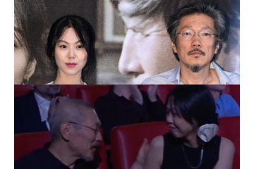 不倫続ける韓国映画の巨匠と女優、手を握って映画祭W受賞の喜び分かち合う 息子に言及し涙も 画像