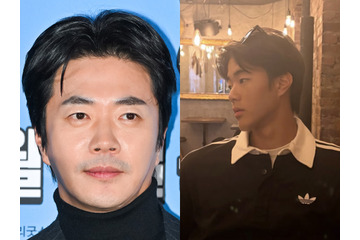 「アイドルにならない？」俳優クォン・サンウの息子、広い肩幅とくっきりとした目鼻立ちに注目 画像
