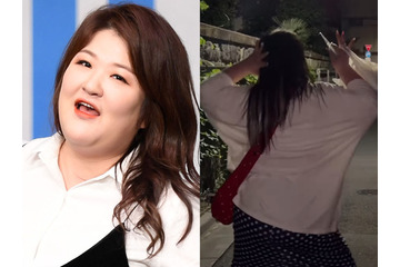 日本の街中で“迷惑ダンス”？韓国女性芸人、通行人の冷たい視線に自ら反応「目で悪口を…」 画像
