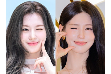 「どっちがどっち？」TWICE・サナ&i-dle・ミヨン、姉妹のような2ショットが話題！仲良しぶりにファン笑顔 画像