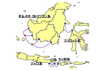 富士通、インドネシア国内海底ケーブルネットワークの建設を完了 画像