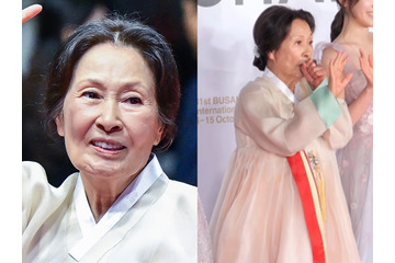 何度も咳、支えられる姿に心配の声…韓国ベテラン女優（85）の体調について配給会社が説明 画像