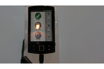 【COMPUTEX TAIPEI 2010（Vol.9）：動画】ASUSTeKのAndroidスマートフォン「Garmin-Asus A50」 画像