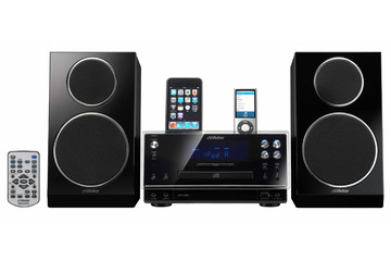 ビクター、2台のiPod/iPhoneの同時接続が可能なマイクロコンポ 画像