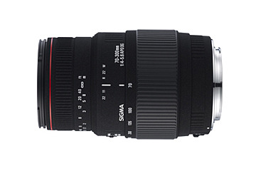 シグマ、コニカミノルタ用デジタル対応望遠ズーム「70-300mm F4-5.6」の発売日決定 画像