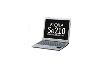日立、小型指静脈認証装置を搭載したモバイルノート「FLORA Se210」を発売 画像