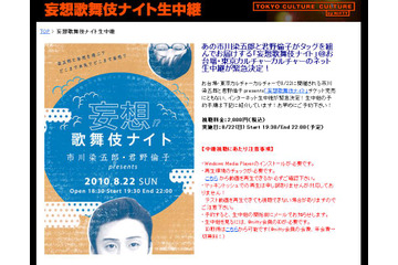 市川染五郎初のトークライブ「妄想歌舞伎ナイト」をライブ中継 画像