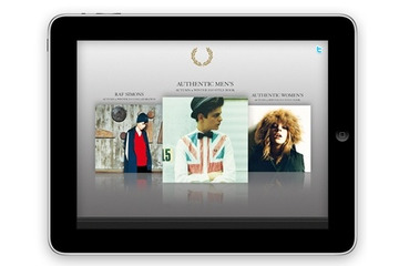 英老舗ファッションブランド「フレッドペリー」、デジタルサイネージとして国内全店舗にiPadを導入 画像