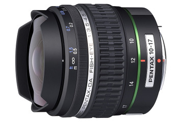 ペンタックス、魚眼レンズ機能搭載のデジタル専用超広角ズーム「FISH-EYE 10-17mm」 画像