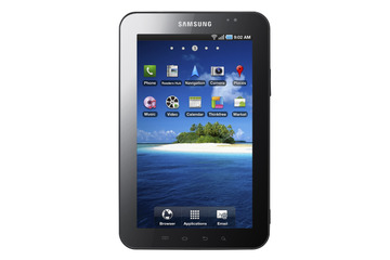 サムスン、Android 2.2を採用した7型タブレット端末「Galaxy Tab」 画像