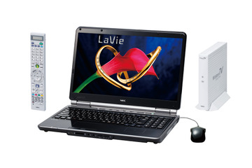 NEC、テレビノートから省電力モバイルノートまで2010年秋冬モデルを発表 画像