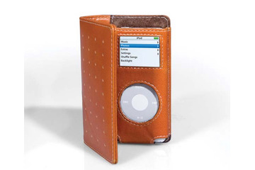 iPod nano用の本革製2つ折りケース 画像