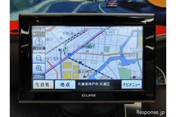 【イクリプス10秋モデル】渋滞情報はBluetoothケータイ経由で取得 画像