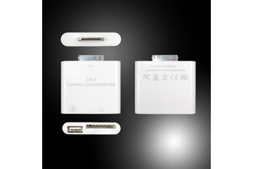 iPadへの写真データ転送キット……USB/SDカード接続対応 画像