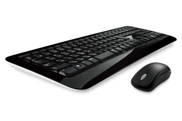 マイクロソフト、実売3,990円のワイヤレスキーボード/マウスのセット 画像
