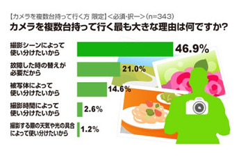 約2500人に聞いた海外旅行でのカメラの使い方 画像