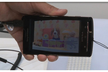 【CEATEC JAPAN 2010（Vol.19）:動画】NTTドコモブースで、触る3D技術など体験 画像