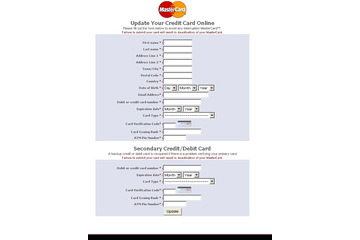 MasterCardを騙るフィッシングメール＆サイトが登場 画像