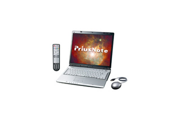 日立、Prius Noteの2006年春モデルを発売　TVチューナー搭載モデルと無線LAN搭載モデル 画像