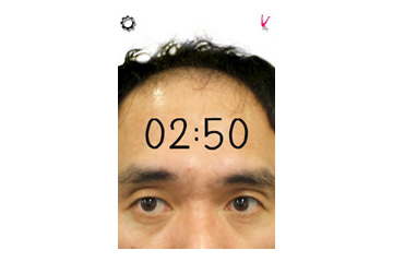 いつも2:50を指している意味不明モードも……江頭2:50のiPhoneアプリ 画像