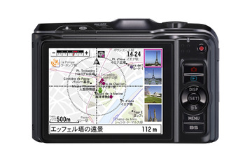 カシオ、GPS搭載“旅カメラ”でGoogle Earthと連動できる最新ファームウェア更新 画像