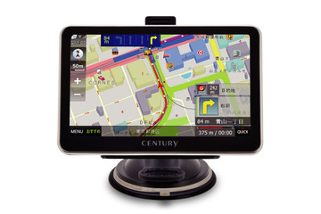 実売3万円、ワンセグ対応の5型タッチ液晶カーナビ 画像