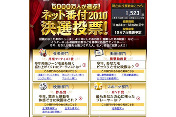 「すっぴんのときはどんな顔?」もエントリー……「ネット番付」投票開始 画像