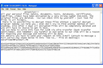 新種の危険なランサムウェアがインターネット上で拡散、Kaspersky Labが2種を検知 画像