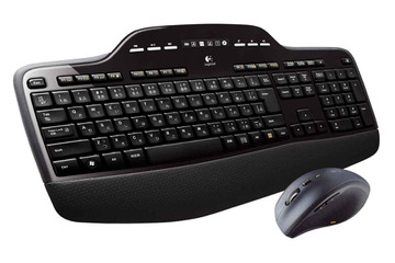 ロジクール、電池寿命が最大3年のUSBワイヤレスキーボード/マウスのセット 画像