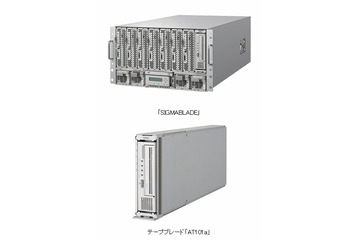 NEC、ブレードサーバ「Express5800/SIGMABLADE」を強化 ~業界初のシャーシ内蔵型「UPSユニット」 画像