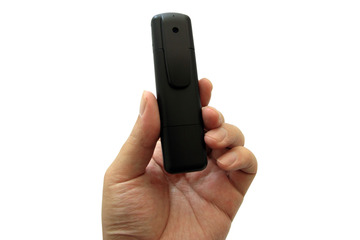 USBフラッシュメモリのような小型デジタルビデオカメラ 画像