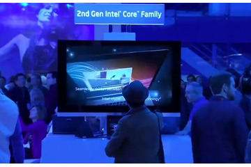 【CES 2011:動画】インテル、CESブースのハイライト動画 画像