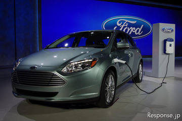 【CES 2011】フォード フォーカス EV 発表…充電時間はライバルの半分 画像