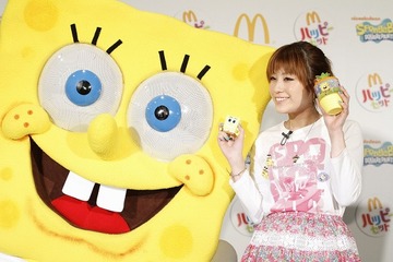 「表情が全部可愛い!」……“スポンジ・ボブ”日本展開イベントにファン代表でIMALUが登場 画像