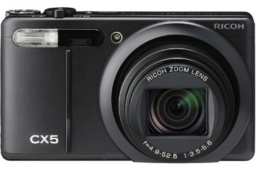 リコー、ズーム全域での高速フォーカスが可能なデジカメ「CX5」 画像